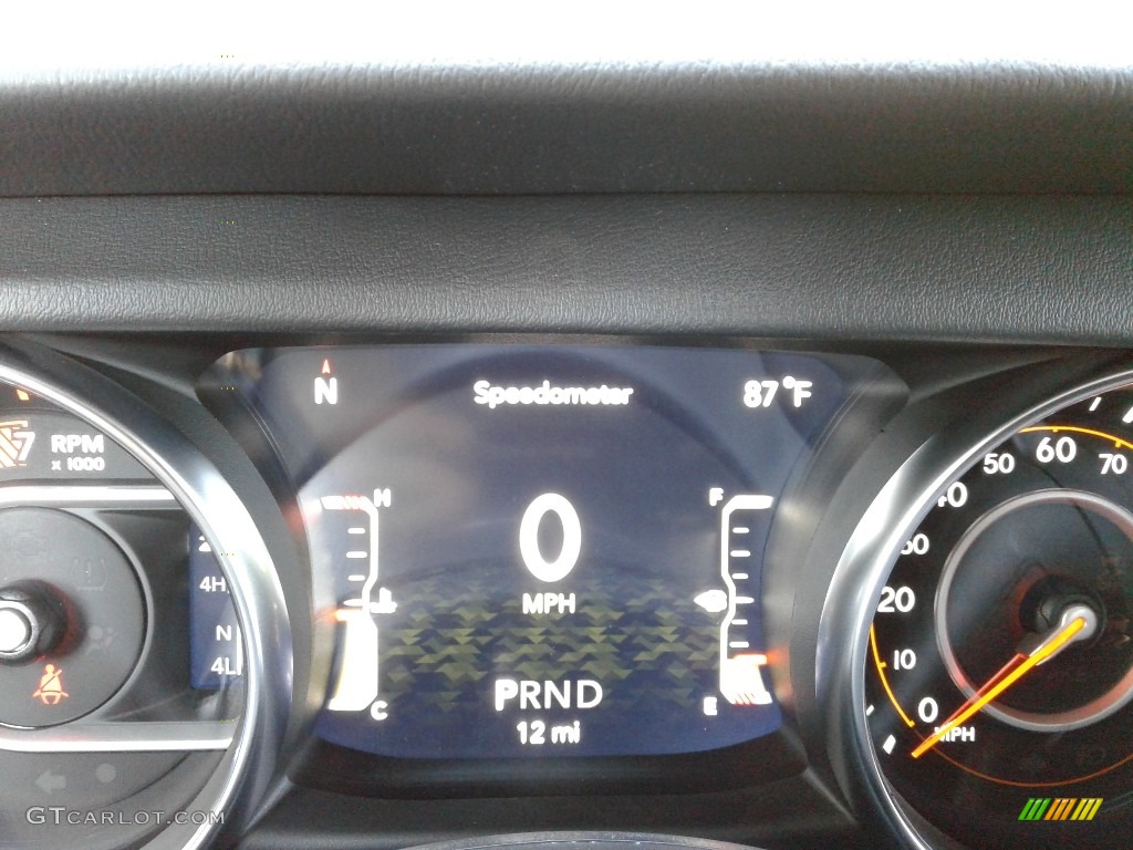 2021 Jeep Wrangler Unlimited High Altitude 4x4 Gauges Photo #139477597