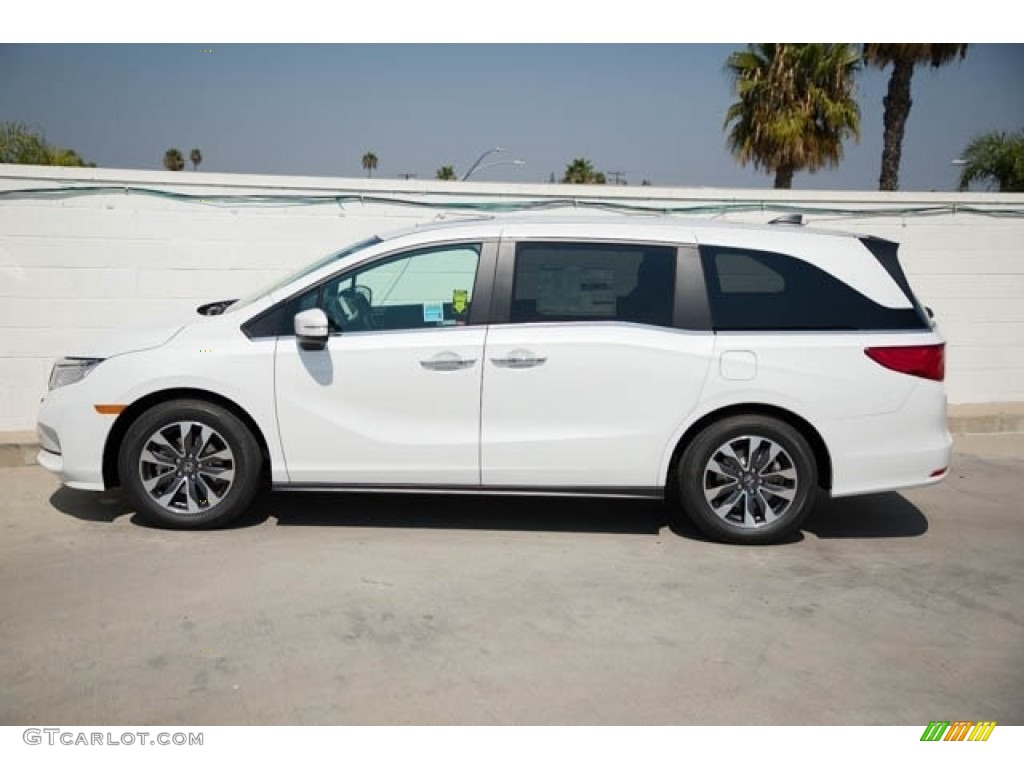 Platinum White Pearl 2021 Honda Odyssey EX-L Exterior Photo #139477603
