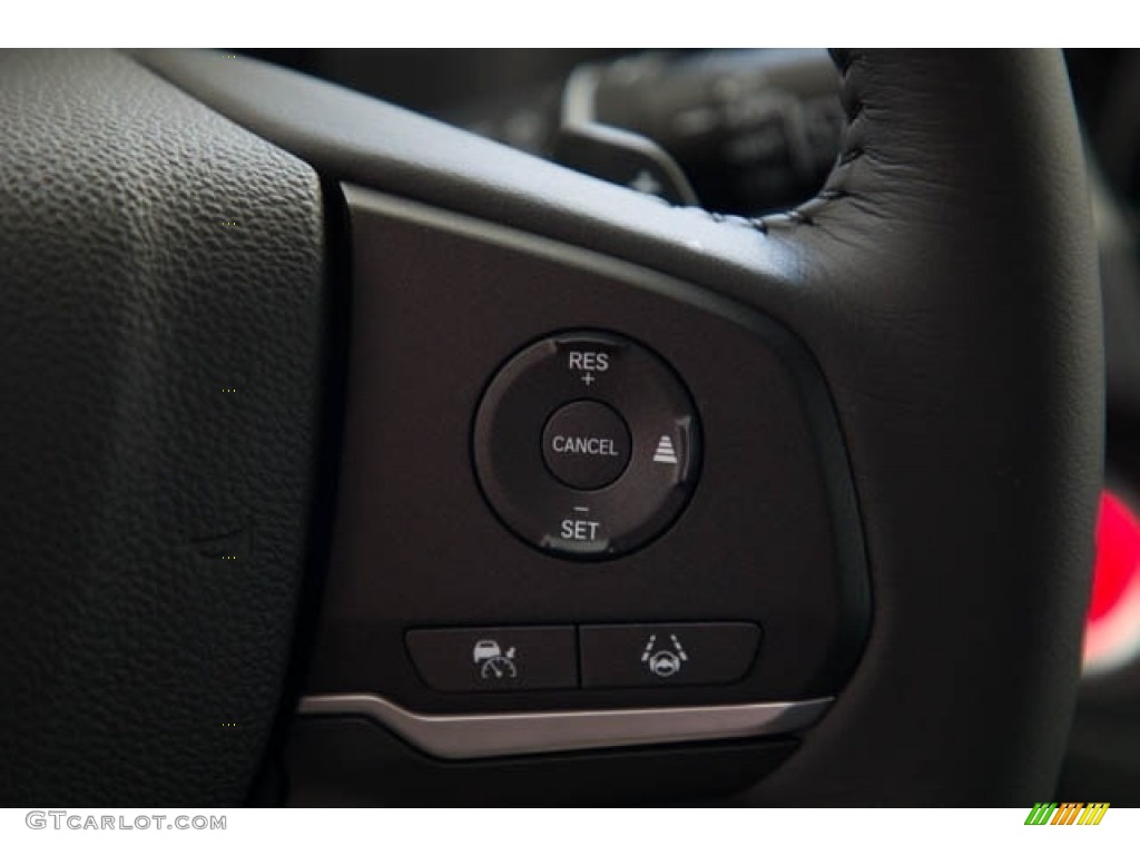 2021 Honda Odyssey EX-L Black Steering Wheel Photo #139477720