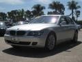 2007 Titanium Silver Metallic BMW 7 Series 750i Sedan  photo #1