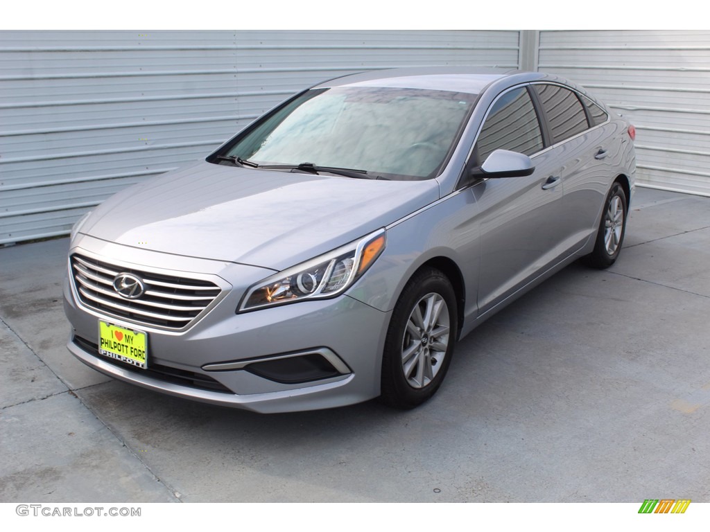 2016 Sonata SE - Shale Gray Metallic / Gray photo #4