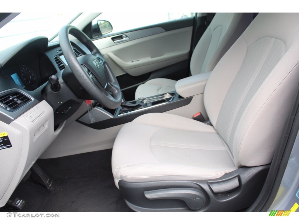 2016 Sonata SE - Shale Gray Metallic / Gray photo #15
