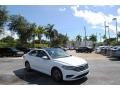 2019 Pure White Volkswagen Jetta SE  photo #1