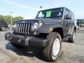 2017 Granite Crystal Metallic Jeep Wrangler Sport 4x4  photo #2