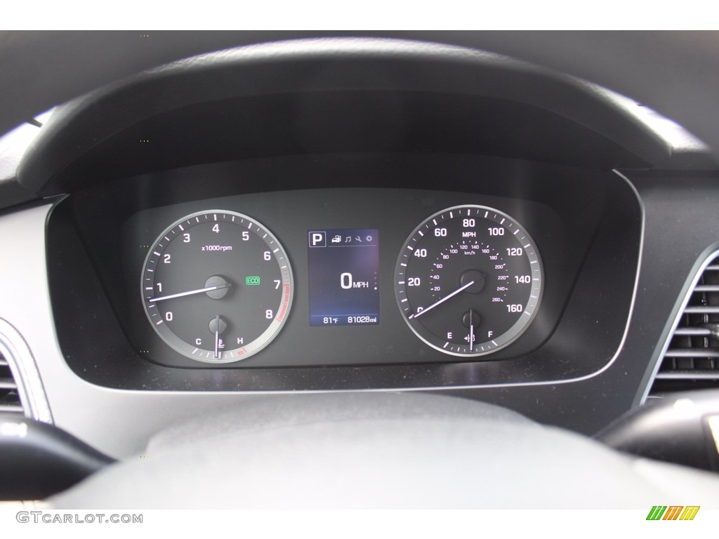 2016 Sonata SE - Shale Gray Metallic / Gray photo #18