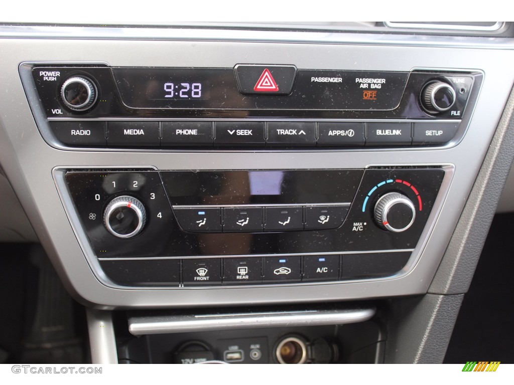 2016 Sonata SE - Shale Gray Metallic / Gray photo #21