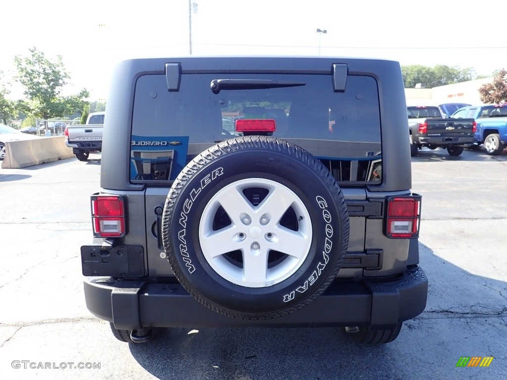 2017 Wrangler Sport 4x4 - Granite Crystal Metallic / Black photo #8