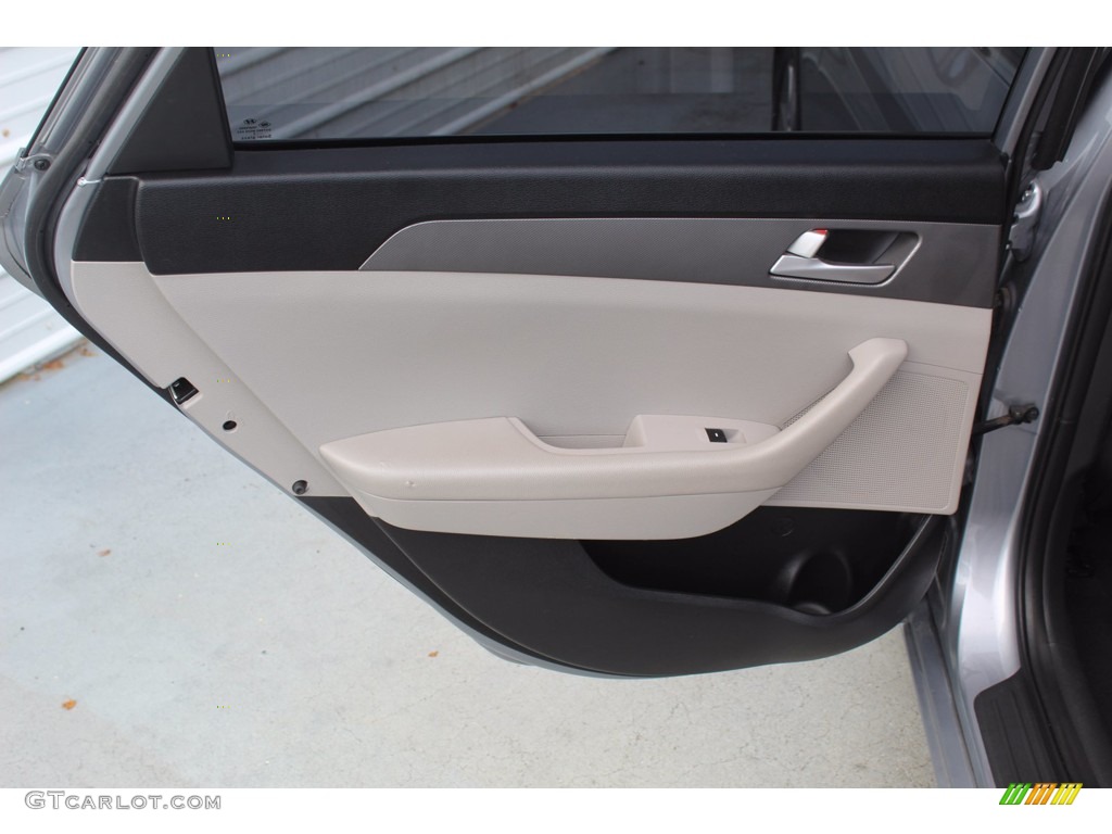 2016 Sonata SE - Shale Gray Metallic / Gray photo #23