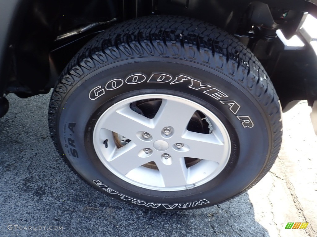 2017 Wrangler Sport 4x4 - Granite Crystal Metallic / Black photo #13