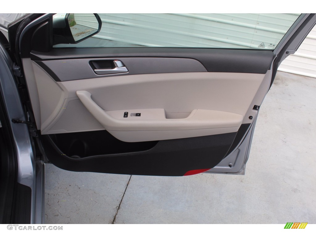 2016 Sonata SE - Shale Gray Metallic / Gray photo #30