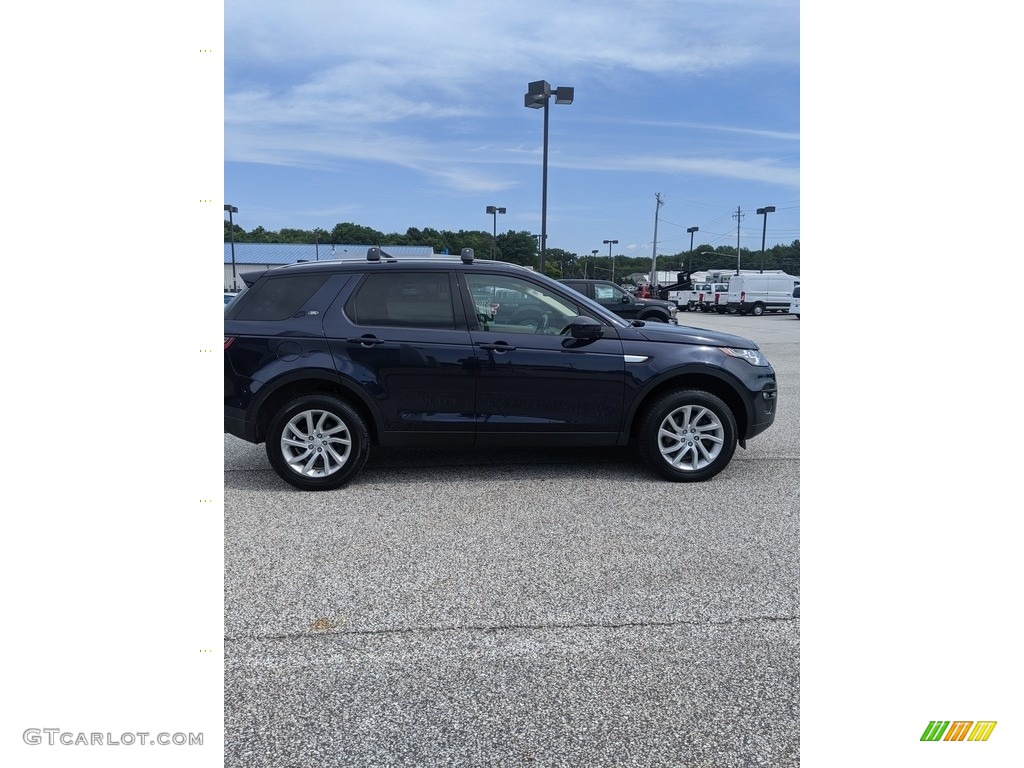 2017 Discovery Sport HSE - Loire Blue Metallic / Almond photo #4