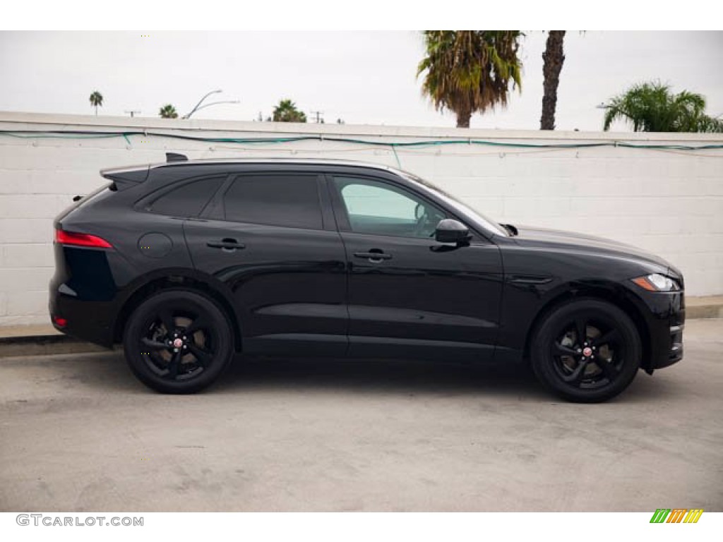 Narvik Black 2018 Jaguar F-PACE 20d AWD Premium Exterior Photo #139481577