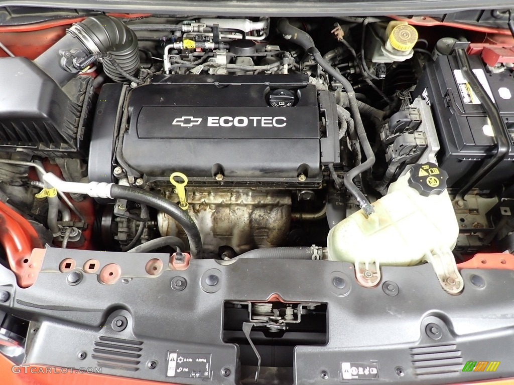 2012 Sonic LS Hatch - Inferno Orange Metallic / Jet Black/Dark Titanium photo #6