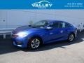 Cosmic Blue Metallic 2017 Honda Civic LX Sedan