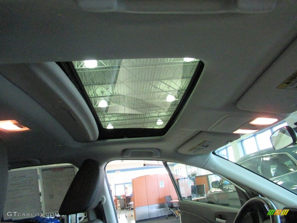 2012 CR-V EX-L 4WD - Opal Sage Metallic / Black photo #17