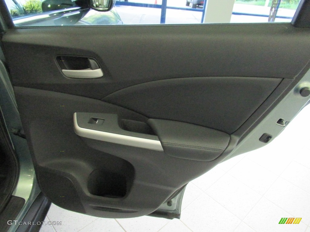2012 CR-V EX-L 4WD - Opal Sage Metallic / Black photo #18