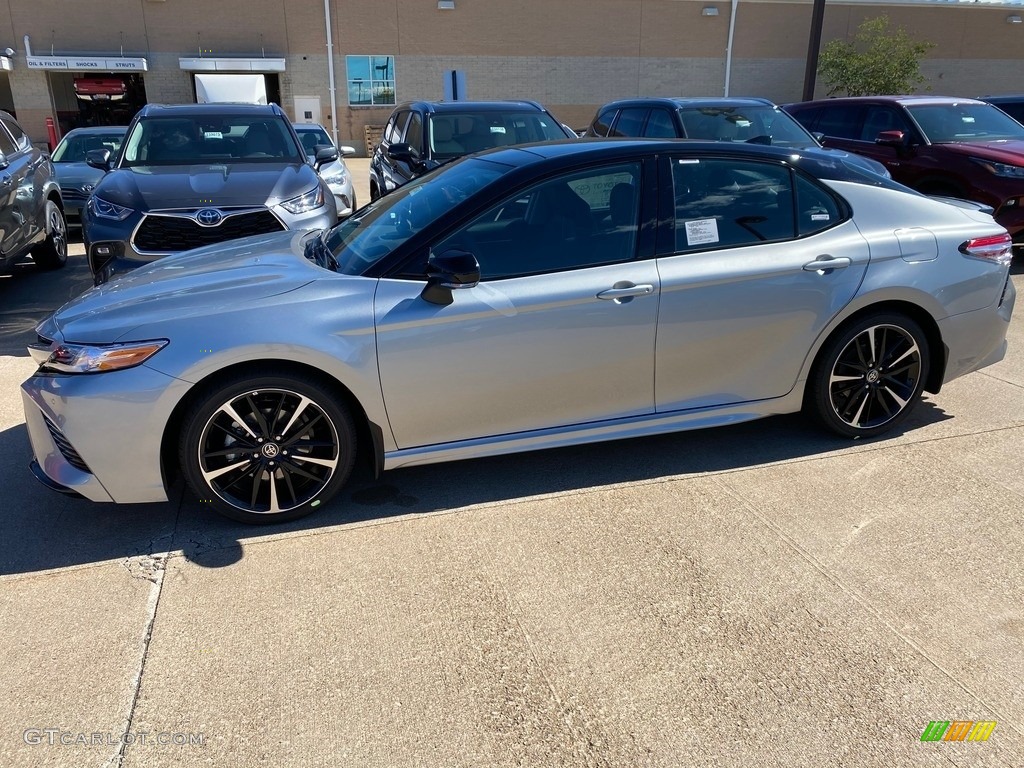 Celestial Silver Metallic 2020 Toyota Camry XSE Exterior Photo #139484127