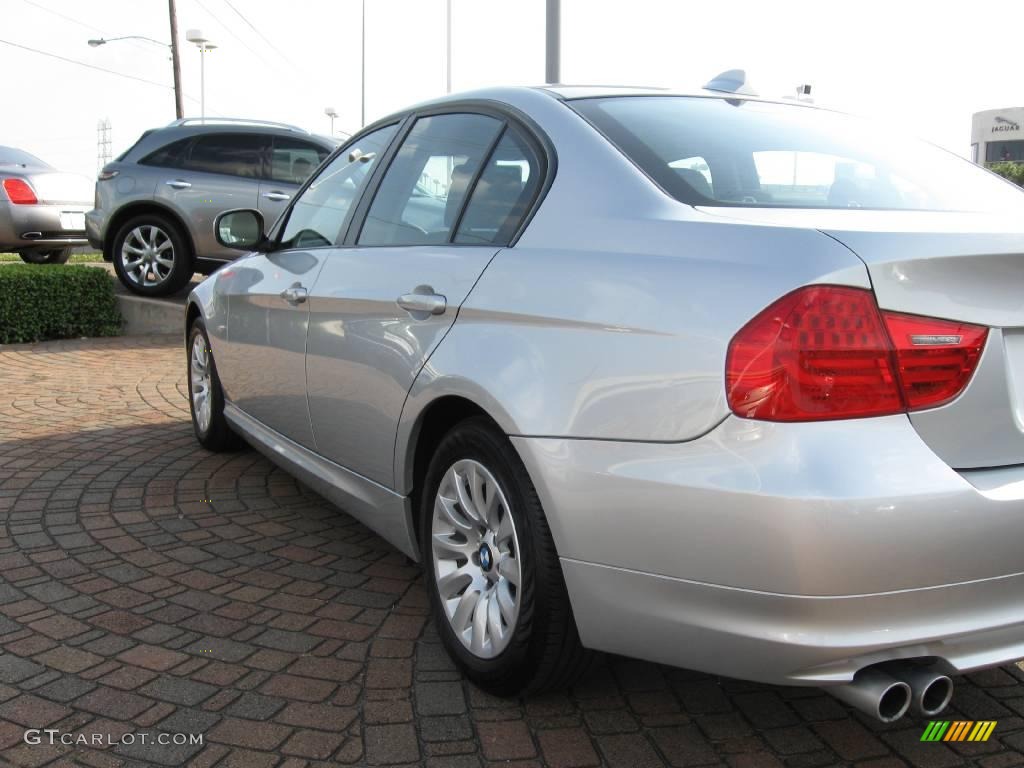 2009 3 Series 328i Sedan - Titanium Silver Metallic / Black photo #6