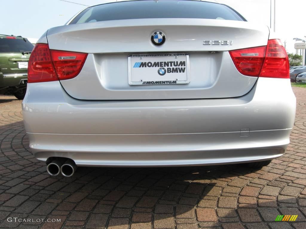 2009 3 Series 328i Sedan - Titanium Silver Metallic / Black photo #8