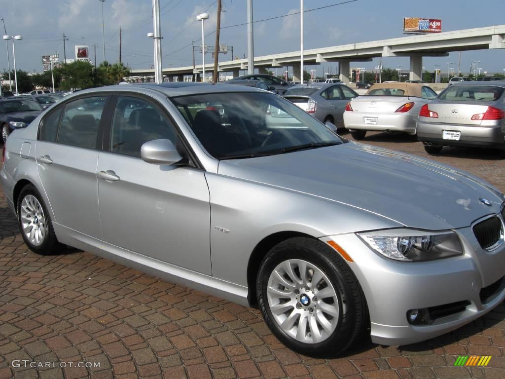 2009 3 Series 328i Sedan - Titanium Silver Metallic / Black photo #12