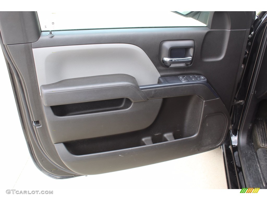 2017 Chevrolet Silverado 1500 WT Regular Cab Dark Ash/Jet Black Door Panel Photo #139485339