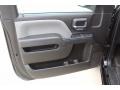 Dark Ash/Jet Black 2017 Chevrolet Silverado 1500 WT Regular Cab Door Panel