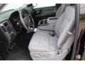 Dark Ash/Jet Black 2017 Chevrolet Silverado 1500 WT Regular Cab Interior Color