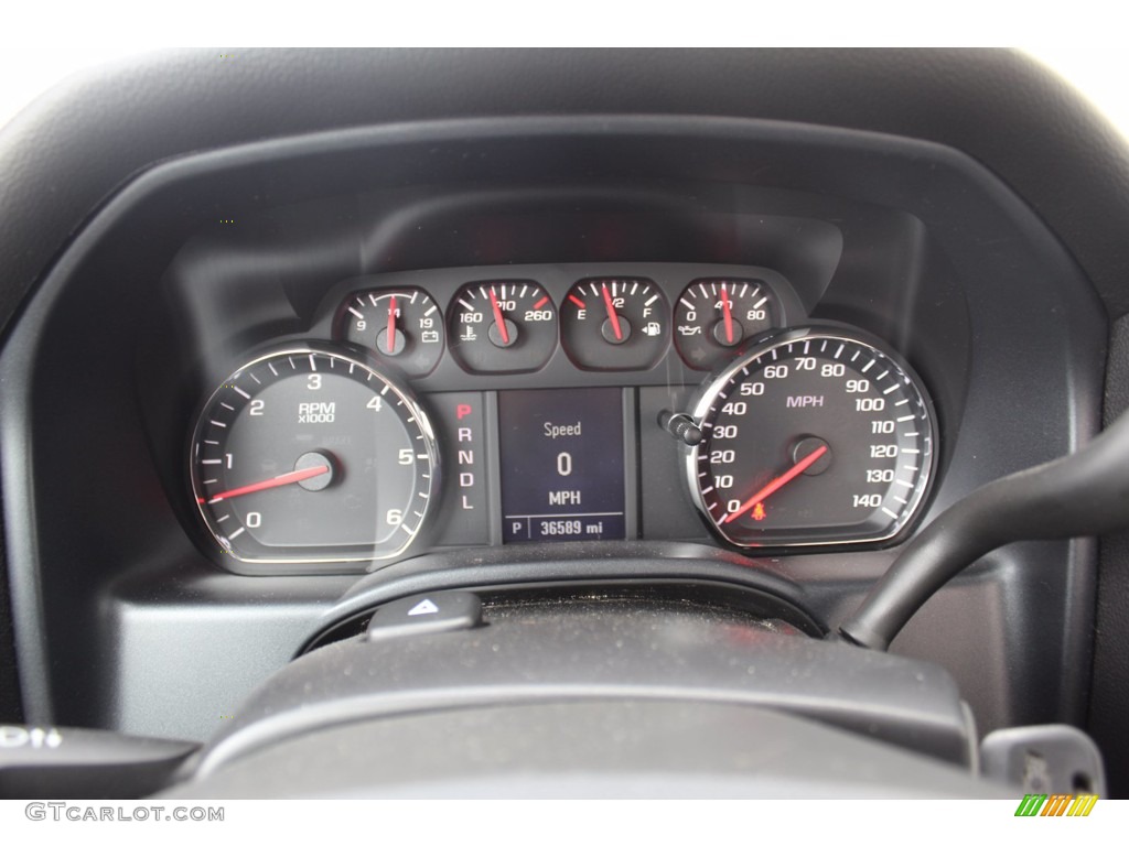 2017 Chevrolet Silverado 1500 WT Regular Cab Gauges Photo #139485384