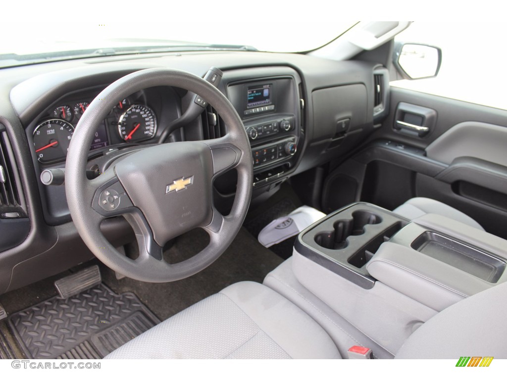 2017 Chevrolet Silverado 1500 WT Regular Cab Dark Ash/Jet Black Dashboard Photo #139485465