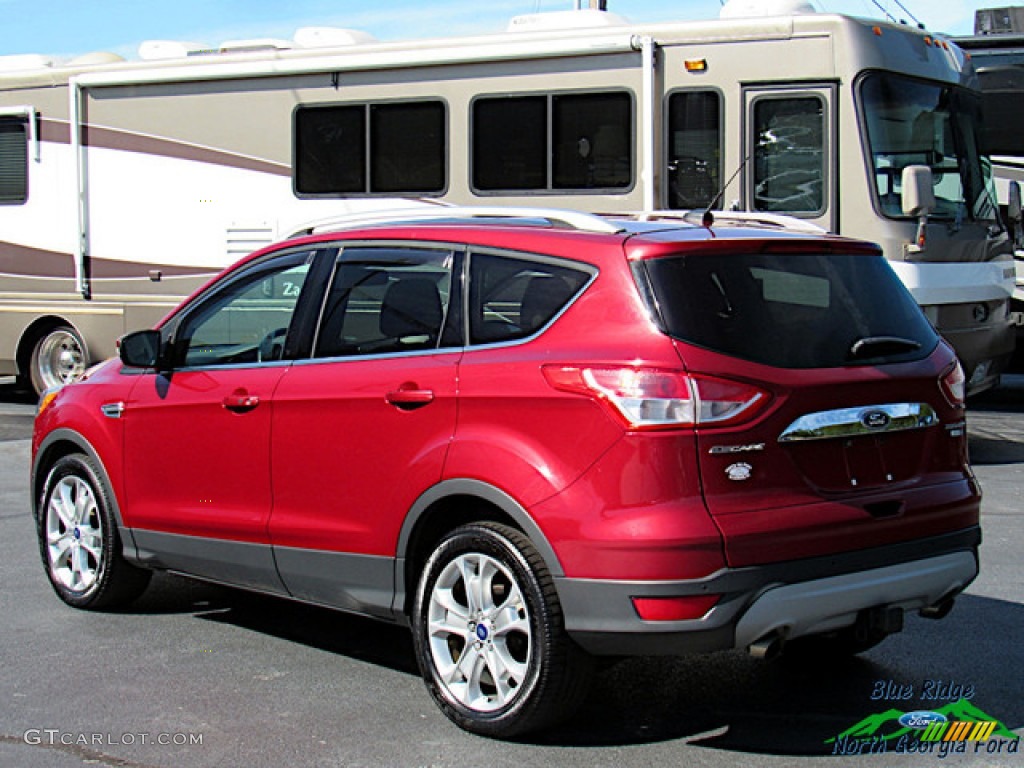 2015 Escape Titanium 4WD - Ruby Red Metallic / Medium Light Stone photo #3