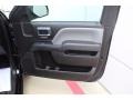 Dark Ash/Jet Black 2017 Chevrolet Silverado 1500 WT Regular Cab Door Panel