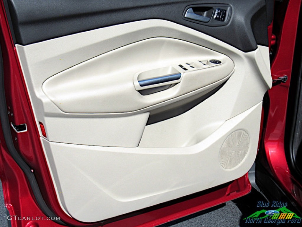 2015 Escape Titanium 4WD - Ruby Red Metallic / Medium Light Stone photo #10