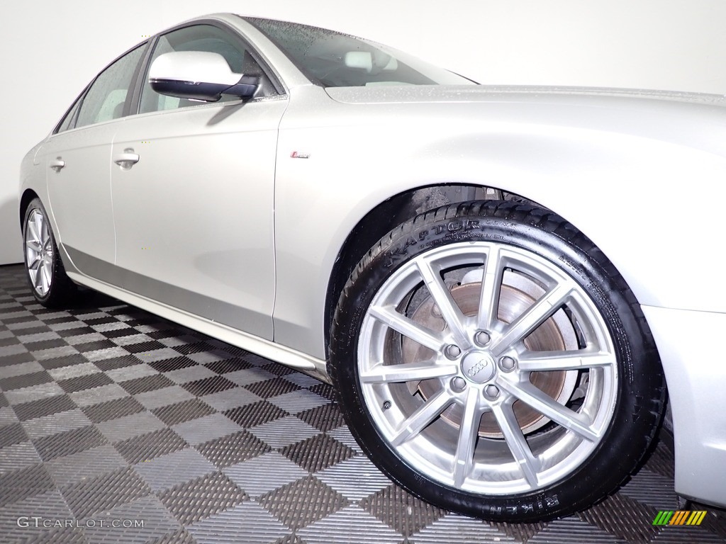 2014 A4 2.0T quattro Sedan - Ice Silver Metallic / Black photo #3