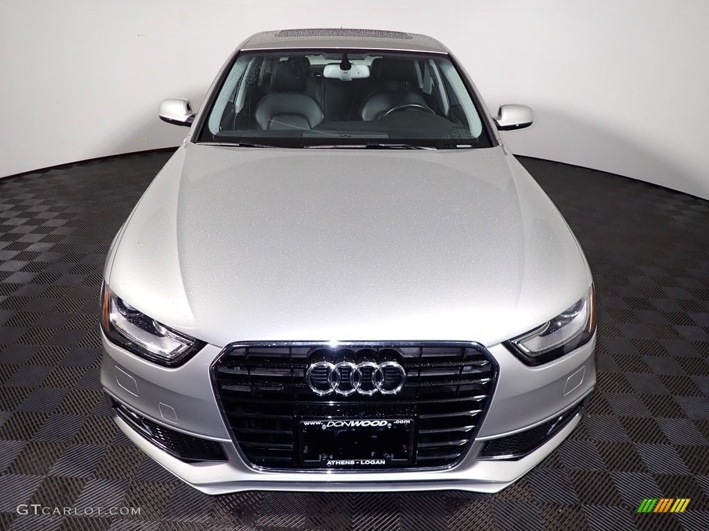 2014 A4 2.0T quattro Sedan - Ice Silver Metallic / Black photo #4