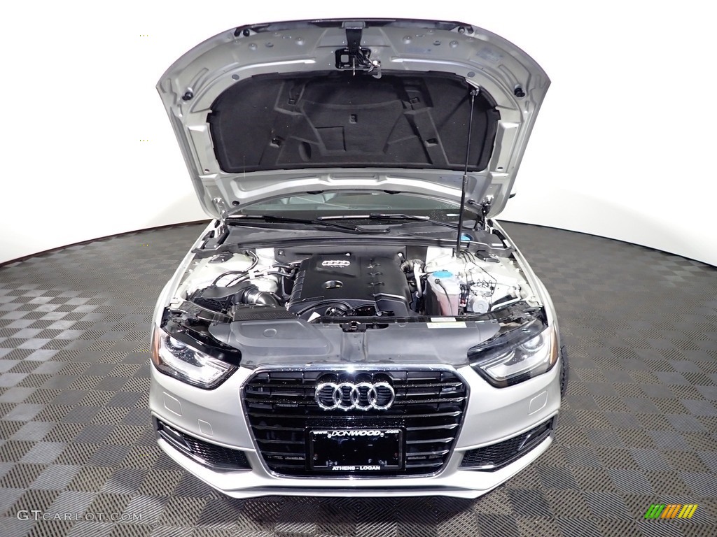 2014 A4 2.0T quattro Sedan - Ice Silver Metallic / Black photo #5