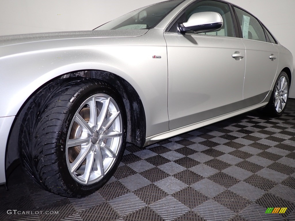 2014 A4 2.0T quattro Sedan - Ice Silver Metallic / Black photo #8