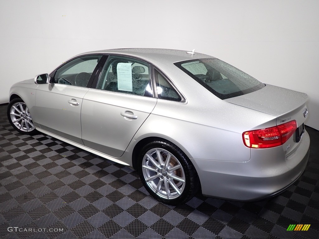 2014 A4 2.0T quattro Sedan - Ice Silver Metallic / Black photo #9