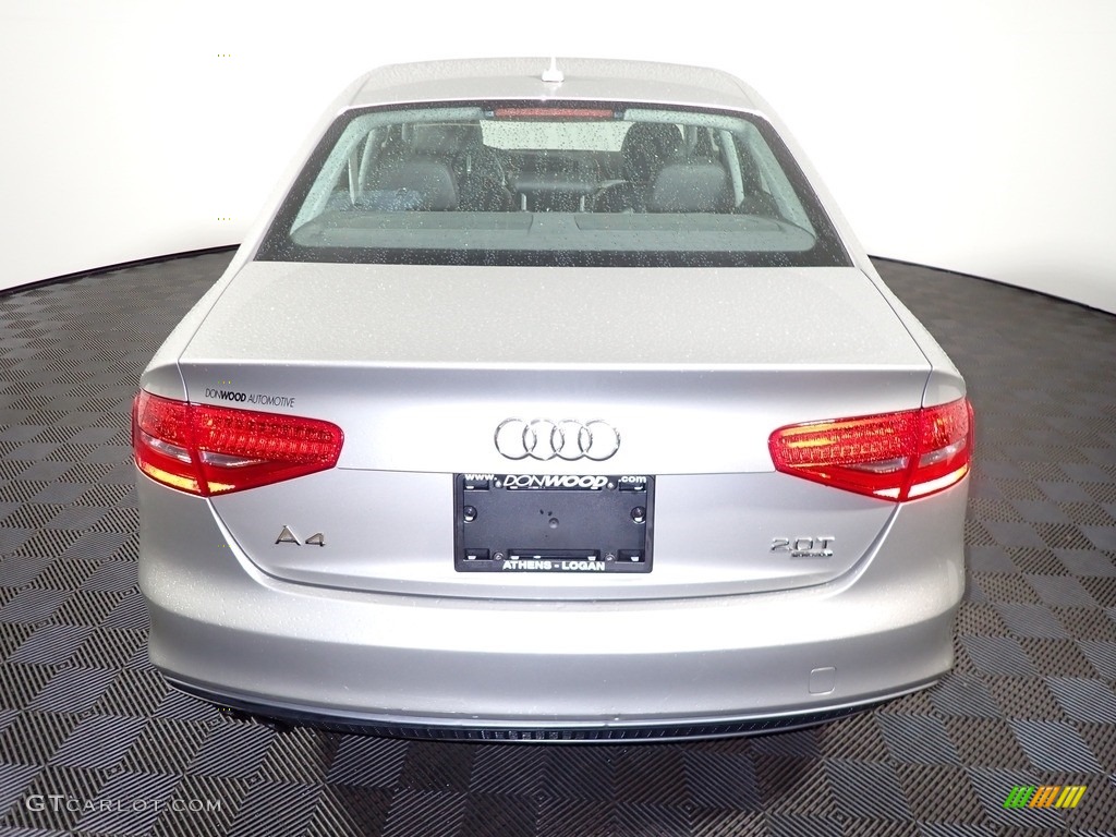 2014 A4 2.0T quattro Sedan - Ice Silver Metallic / Black photo #11