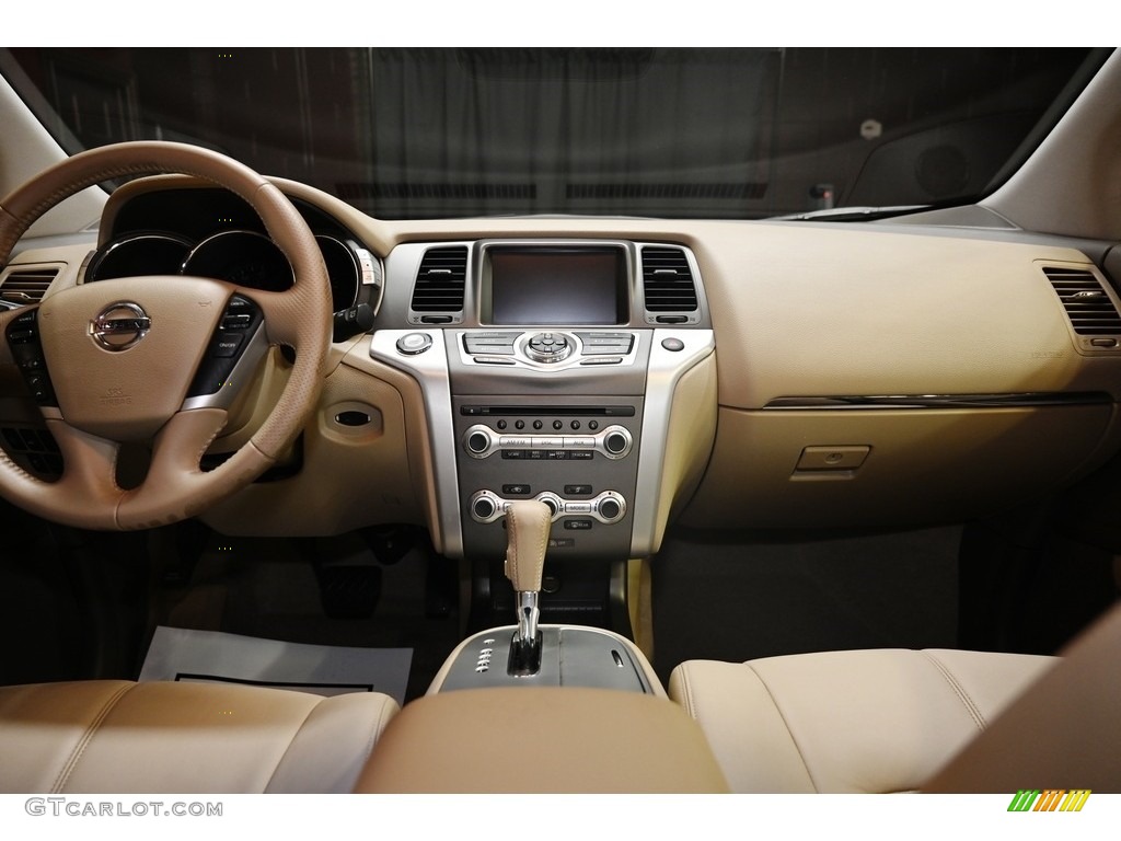 2011 Murano SL AWD - Glacier White Pearl / Beige photo #16