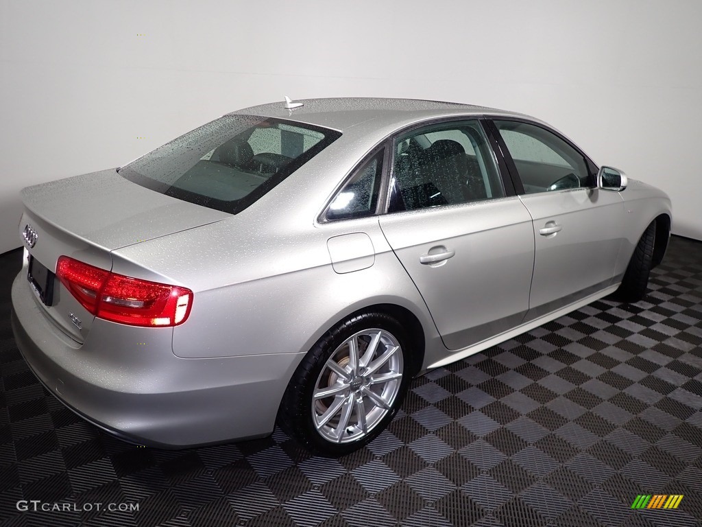 2014 A4 2.0T quattro Sedan - Ice Silver Metallic / Black photo #14