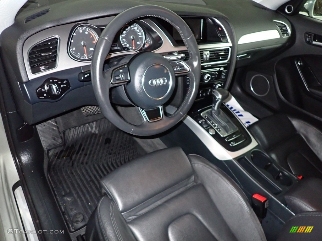 2014 A4 2.0T quattro Sedan - Ice Silver Metallic / Black photo #18