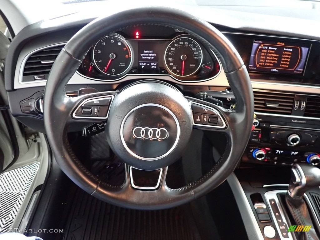2014 A4 2.0T quattro Sedan - Ice Silver Metallic / Black photo #28