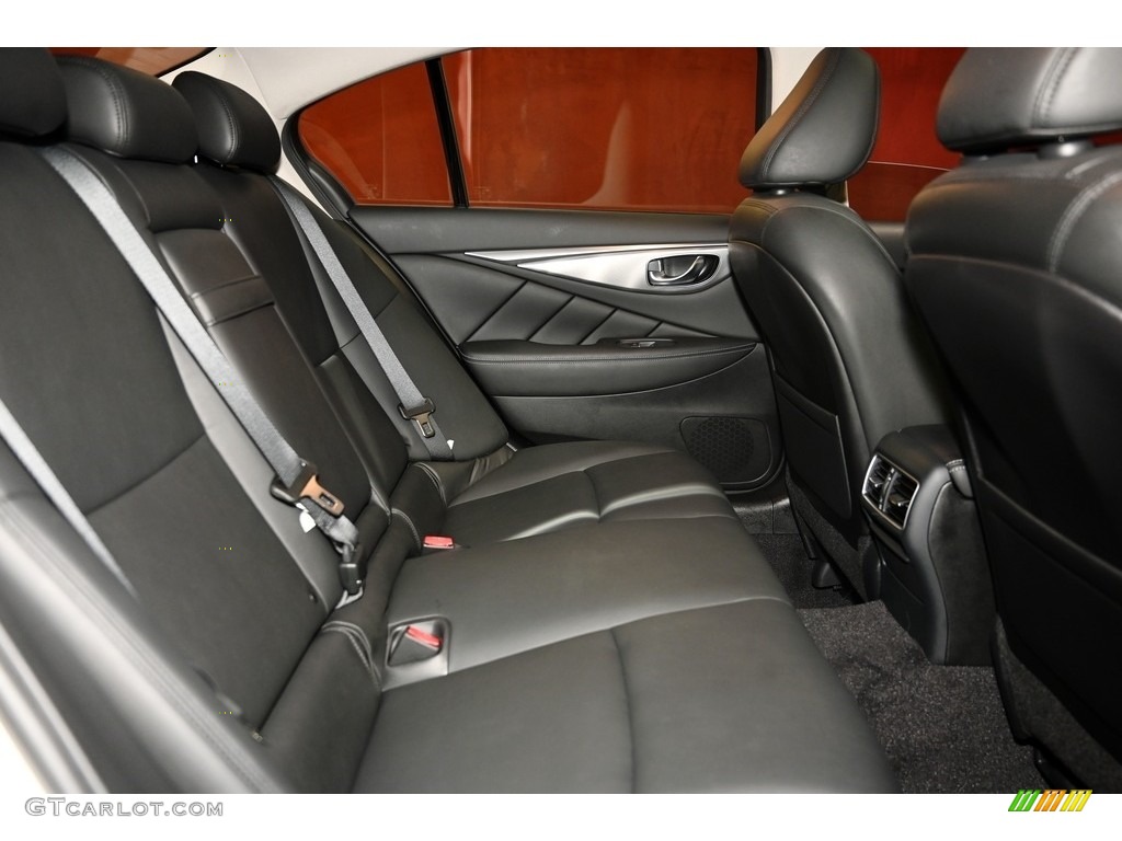 2017 Infiniti Q50 2.0t AWD Rear Seat Photo #139486212