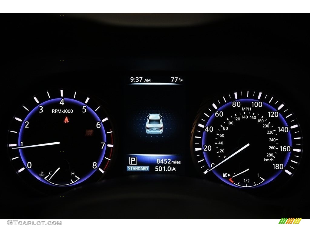 2017 Infiniti Q50 2.0t AWD Gauges Photos