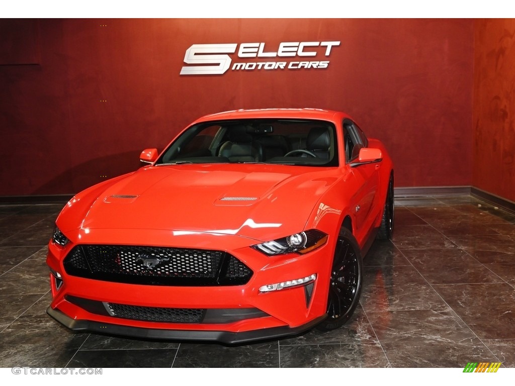 2018 Mustang GT Premium Fastback - Race Red / Ebony photo #1
