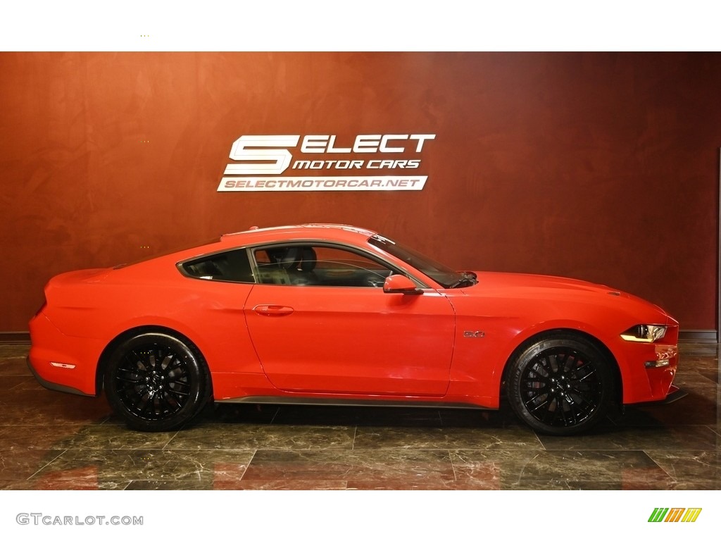 2018 Mustang GT Premium Fastback - Race Red / Ebony photo #4