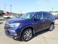Obsidian Blue Pearl 2018 Honda Pilot Touring AWD Exterior