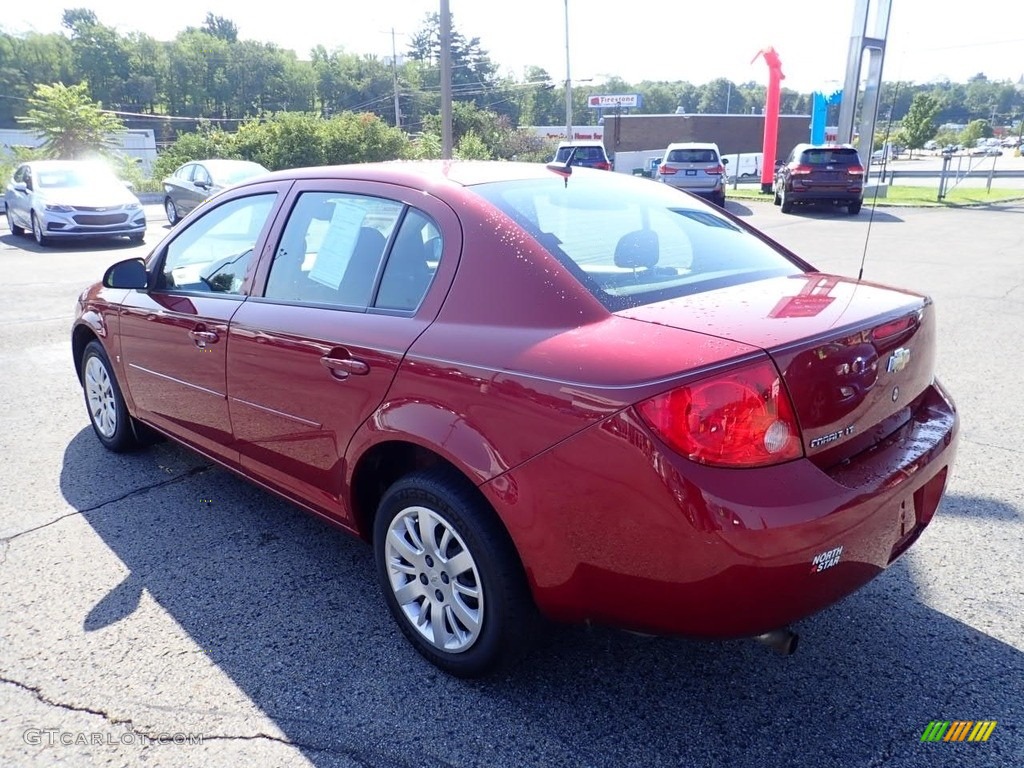 2009 Cobalt LT Sedan - Sport Red / Ebony photo #4