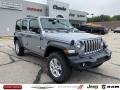 2021 Billet Silver Metallic Jeep Wrangler Unlimited Sport 4x4  photo #1