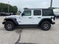 2021 Bright White Jeep Wrangler Unlimited Rubicon 4x4  photo #8